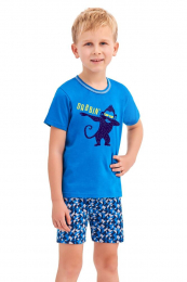 Chlapecké pyžamo Damian modré opice