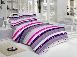 Krepový povlak na polštář Julie pink, Výběr rozměru: 50x70