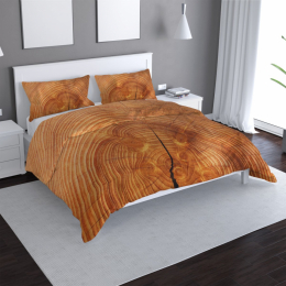 Povlečení Dřevo 2 - 140x200 / 90x70