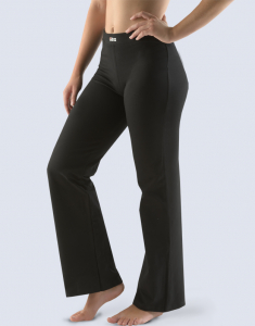 Dámské kalhoty dlouhé široké základní délka, šité, klasické, jednobarevné  96010P 
