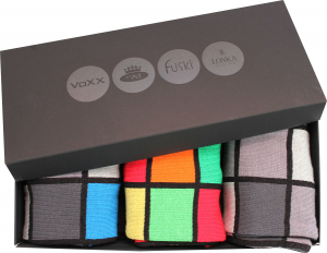 Společenské ponožky v dárkovém balení  Webox 013