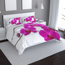 Povlečení Fialové orchideje - 140x200 / 90x70