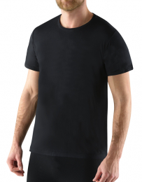 Pánské tričko s krátkým rukávem, krátký rukáv, šité, jednobarevné  78004P 