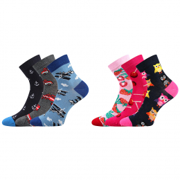 Dětské bavlněné trendy ponožky Dedotik