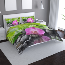 Povlečení Růžová orchidej - 140x200 / 90x70