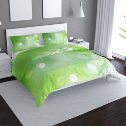 Povlečení Zelená abstrakce 2 - 140x200 / 90x70