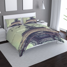 Povlečení Eiffelova věž 3 - 140x200 / 90x70