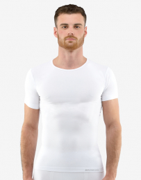 Pánské tričko s krátkým rukávem, krátký rukáv, bezešvé Eco Bamboo 58006P 