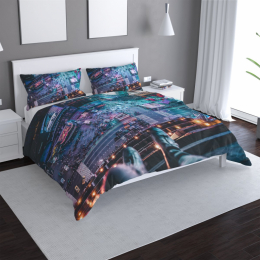 Povlečení Pohled z výšky - 140x200 / 90x70