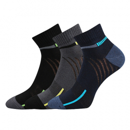 Dámské slabé nízké vzorované ponožky s elastanem Piki 47