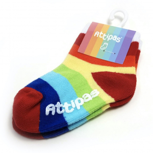 Ponožky Rainbow White