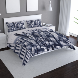 Povlečení Mrakodrapy 2 - 140x200 / 90x70