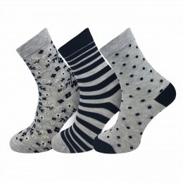 Dámské designové bavlněné ponožky Bardot - černá