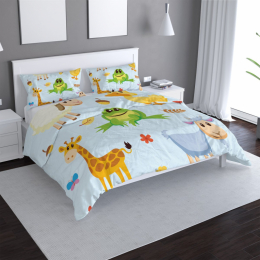 Povlečení Zvířátka 3 - 140x200 / 90x70