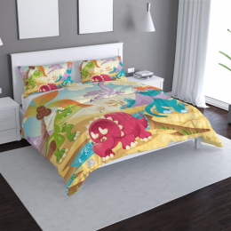 Povlečení Dinosauři 5 - 140x200 / 90x70
