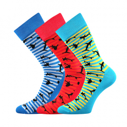 Společenské bavlněné ponožky Wearel 011