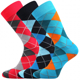 Společenské bavlněné ponožky Wearel 017
